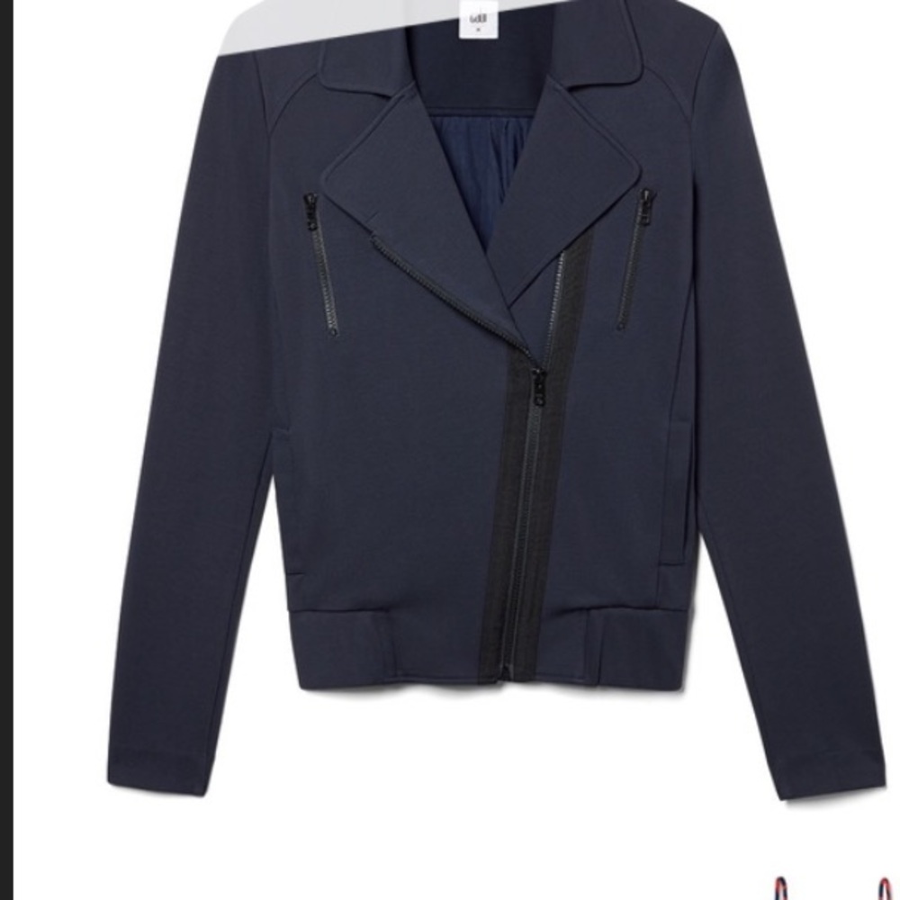 Cabi Chance Jacket Navy Sz L EUC